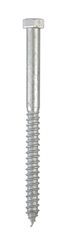 Log Screw Shell Hillman 3/8 in. x 5 in. L Hex Lag Screw – Shell Lumber and Hardware