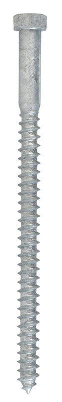 Hillman 3/8 in. x 6 in. L Hex Lag Screw