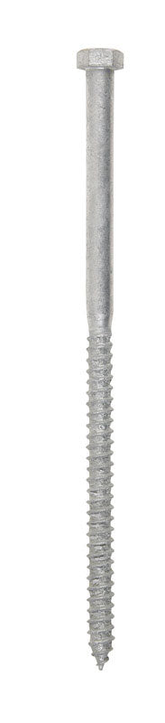 Hillman 3/8 in. x 8 in. L Hex Lag Screw