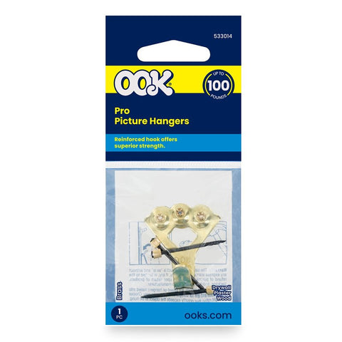 Hillman 533014 Picture Hanger, 100 lb, Pack of 12
