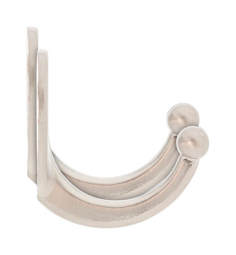 Ace Small Garment Hook 1-3/4 in. L Metal 2 pk
