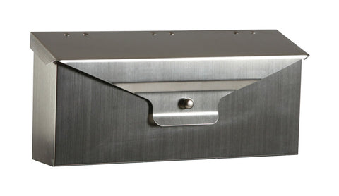 Mailbox Shell Solar Group Gibraltar D'Elegance Stainless Steel Wall-Mounted Mailbox ...