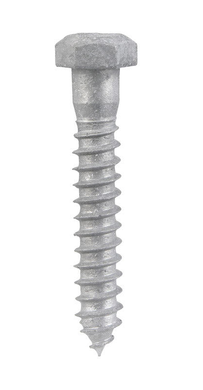 Hillman 1/2 in. x 3 in. L Hex Lag Screw