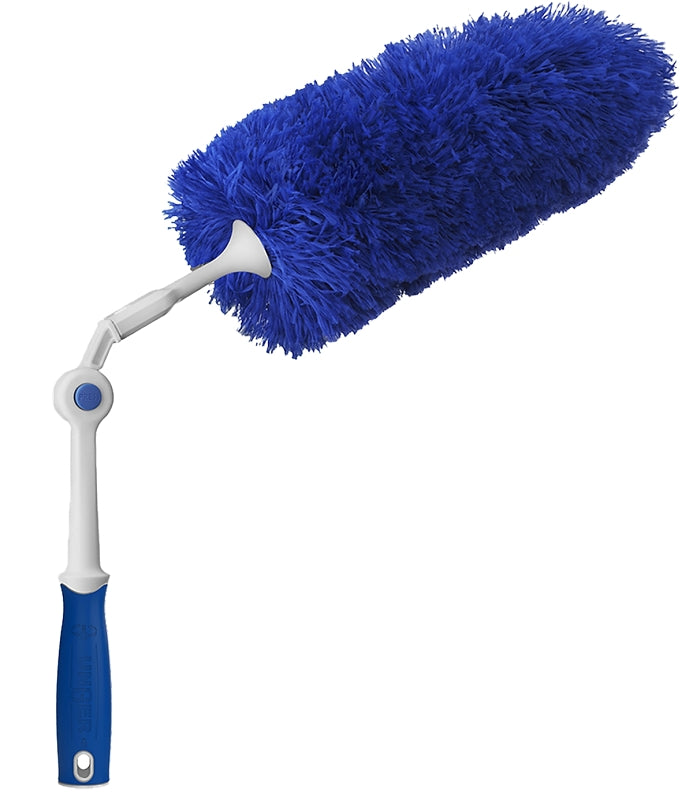 Unger 989230 Adjustable Click and Dust Duster, 2 in Head, Microfiber H ...