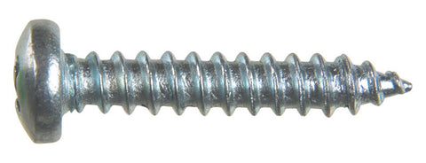 Hillman Pan Head Phillips Drive Sheet Metal Screws Steel 4 x 5/8 in. L 100 per box