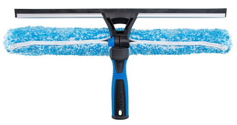 Unger Professional 981660 2-in-1 Window Cleaner, 18 in L Head, Plastic Head, 3.54 in L