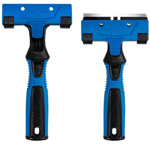 Unger Professional 987100 All-Purpose Scraper, 4 in L Blade, 4 in W Blade, Carbon Steel Blade