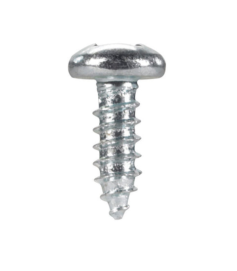 Hillman Pan Head Phillips Drive Sheet Metal Screws Steel 12 x 5/8 in. L 100 per box