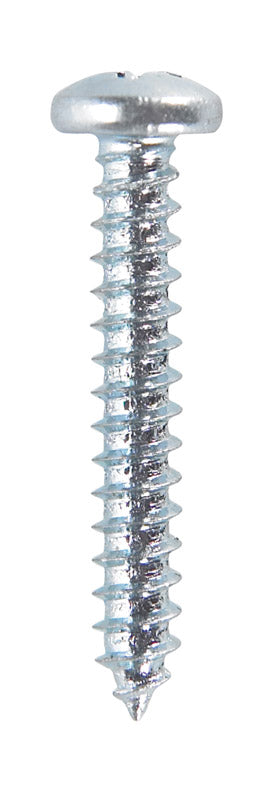 Hillman Pan Head Phillips Drive Sheet Metal Screws Steel 4 x 3/4 in. L 100 per box