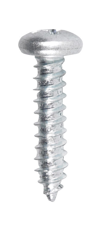 Hillman Pan Head Phillips Drive Sheet Metal Screws Steel 8 x 3/4 in. L 100 per box