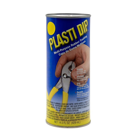 Plasti Dip PDI 11602-6 Rubberized Coating Yellow, Yellow, 14.5 oz, Can