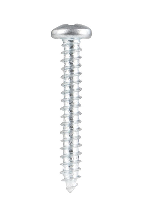 Hillman Pan Head Phillips Drive Sheet Metal Screws Steel 6 x 1 in. L 100 per box