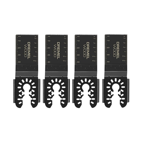 Dremel MM480BU-4 Flush Cut Blade Set, 1-1/2 in W, 2 in L