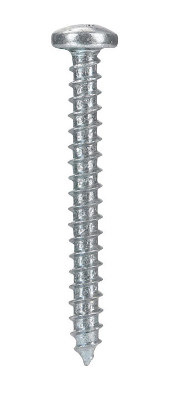 Hillman Pan Head Phillips Drive Sheet Metal Screws Steel 10 x 1-3/4 in. L 100 per box
