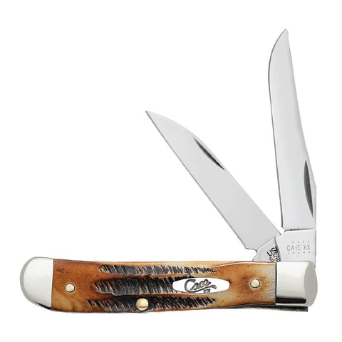 Case 65305 Mini Trapper Knife, 2.7 in, 2.74 in L Blade, Tru-Sharp Surgical Stainless Steel Blade, 2-Blade