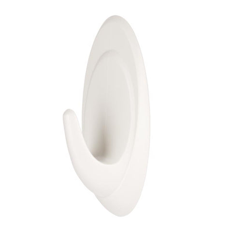 3M Command Medium Plastic Hook 3.25 in. L 2 pk, Pack of 4