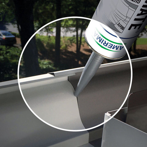 Amerimax SeamerMate 2 in. H X 2 in. W X 12 in. L Gray Triploymer Gutter Sealant