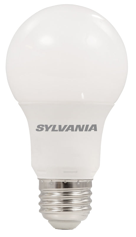 Sylvania 78066 Ultra LED Bulb, General Purpose, 800 Lumens, 9 W, A19 Lamp, 60 W Equivalent, E26 Lamp Base, Dimmable, Pack of 6