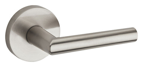Kwikset Milan Passage Lever Satin Nickel Steel 2 Grade Non-Handed