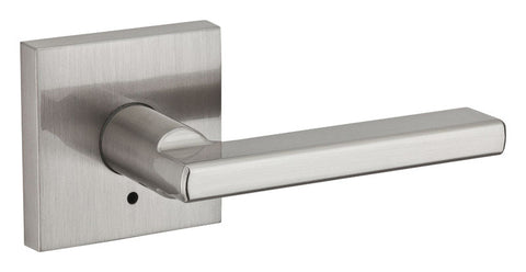 Kwikset Halifax Satin Nickel Steel Privacy Lever 2 Grade Right or Left Handed