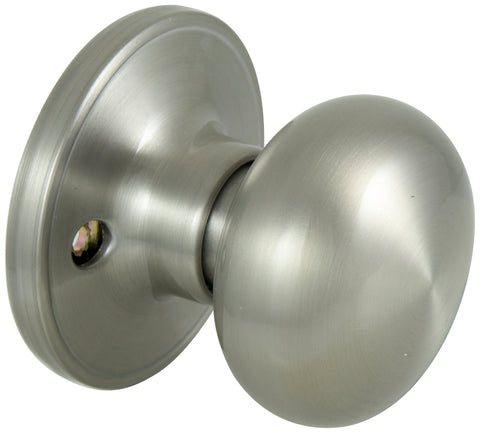 ProSource TFX240V-PS Dummy Knob, TF Design, 1-3/8 to 1-3/4 in Thick Door, Stainless Steel, 65.7 mm Rose/Base
