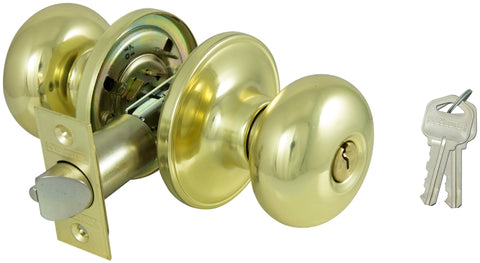 ProSource TF700V-PS Entry Knob, Stainless Steel, KW1, KA3 Keyway, 3 Grade, Pack of 3