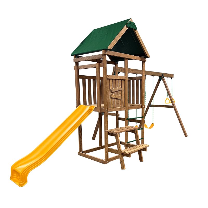 Playstar Canyon Freedom Fort KT 8150 Play Deck, Wood – Shell Lumber and ...