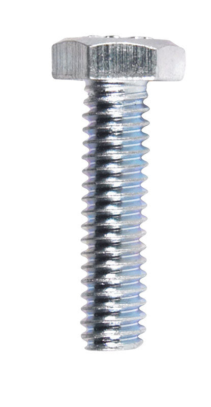 Hillman Hillman Zinc Steel Coarse Hex Bolt 1/4 in. Dia. x 1 in. L 100 box