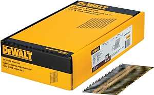 DEWALT DWRHS8D148 Framing Nail, Plastic Strip Collation, 2-3/8 in L, 9 Gauge, Steel, Bright, 0.14 in Diameter