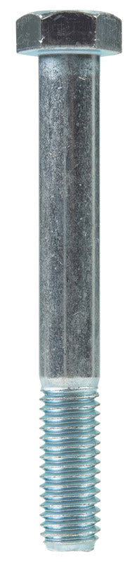 Hillman Hillman Zinc Steel Coarse Hex Bolt 1/2 in. Dia. x 4 in. L 25 box