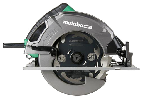 Metabo HPT C7SB3M Circular Saw, 15 A, 7-1/4 in Dia Blade, 1-7/8 in at 45 deg, 2-7/16 in at 90 deg D Cutting