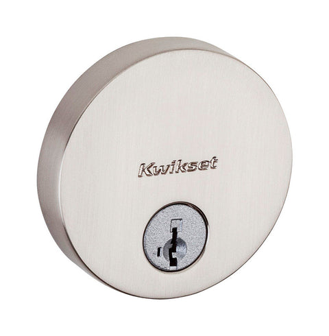 Kwikset Satin Nickel Steel Deadbolt