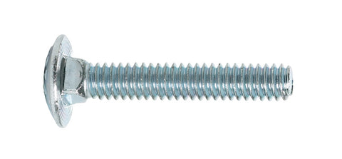 Hillman 1/4 Dia. x 1-1/2 in. L Zinc Carriage Bolt 100 pk