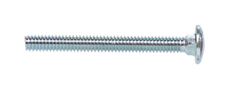 Hillman 1/4 Dia. x 2-1/2 in. L Zinc Carriage Bolt 100 pk