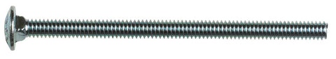 Hillman 1/4 Dia. x 4 in. L Zinc Carriage Bolt 100 pk