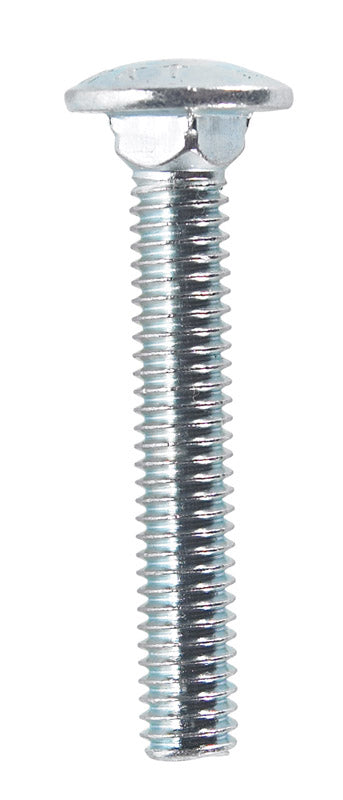 Hillman 5/16 Dia. x 2 in. L Zinc Carriage Bolt 100 pk
