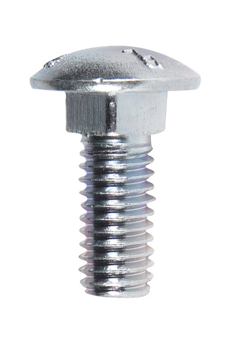 Hillman 3/8 Dia. x 1 in. L Zinc Carriage Bolt 100 pk