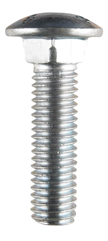 Hillman 1/2 Dia. x 2 in. L Zinc Carriage Bolt 50 pk