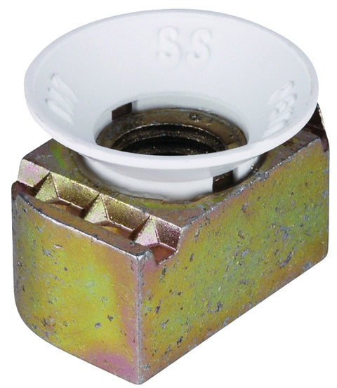 SuperStrut ZCM1001/4-10 Cone Nut, Nylon/Steel, Gold, Galvanized