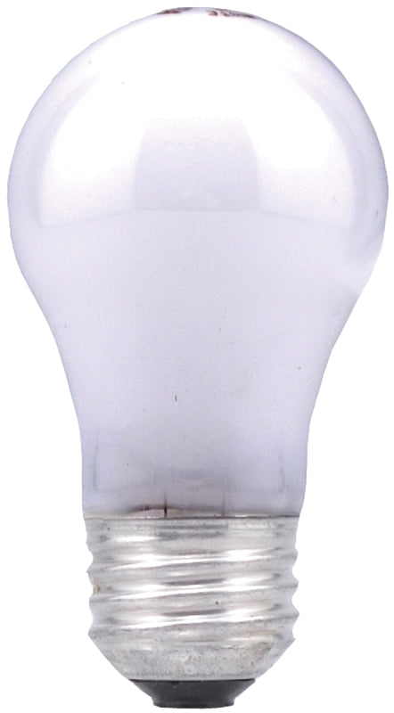 Sylvania 10015 Incandescent Bulb, 15 W, A15 Lamp, Medium E26 Lamp Base, 65 Lumens, 2500 K Color Temp, Soft White Light, Pack of 12