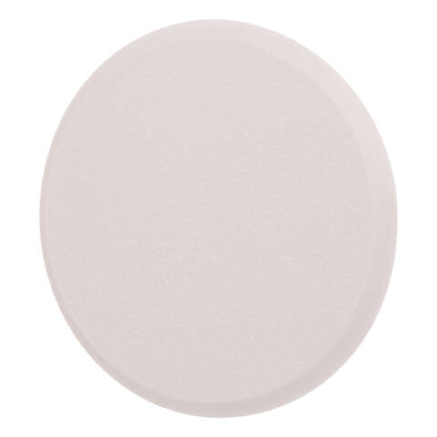 Barton Kramer Vinyl White Door Bumper Surface 3-1/4 in.