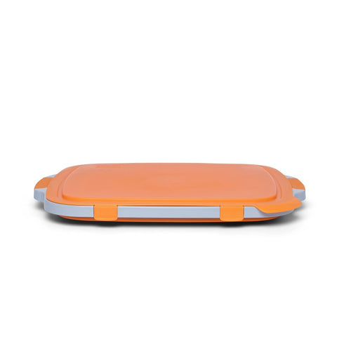 Dripez TUBV2-1-OR BBQ Prep Tub, Nylon/Plastic/Silicone, Orange