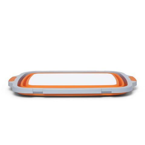 Dripez TUBV2-1-OR BBQ Prep Tub, Nylon/Plastic/Silicone, Orange