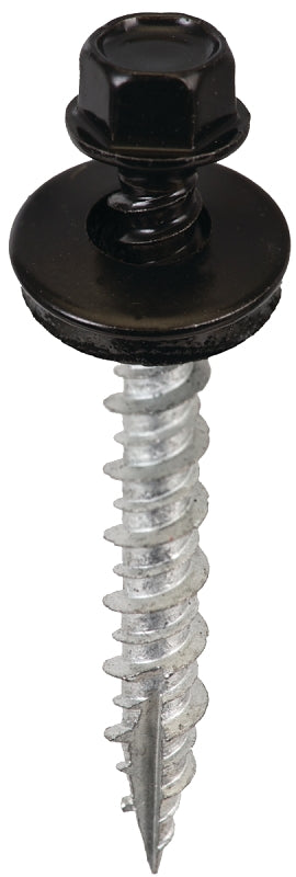 Acorn SW-MW15BK250 Screw, High-Low, Twin Lead Thread, Hex Drive, Self ...