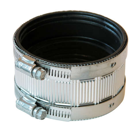 Fernco Schedule 40 3 in. 3 in. D PVC No Hub Coupling 1 pk