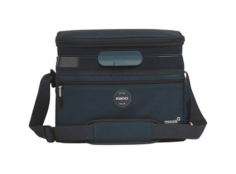 Igloo Cool Fusion 18 Series 67082 Cooler, 18 Cans Capacity, Polyester, Blue Shale