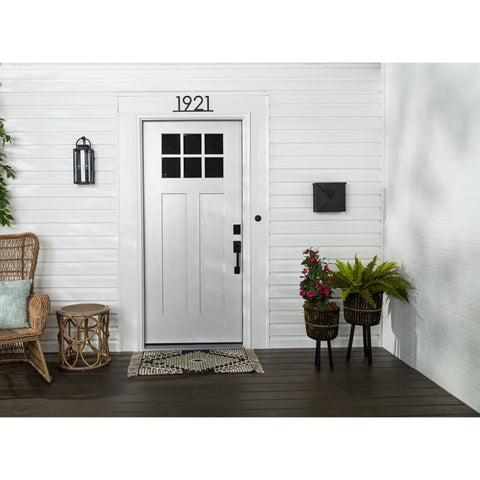 Rust-Oleum 369384 Door and Trim Paint, Water, Satin, White, 1 qt, 40 to 65 sq-ft/qt Coverage Area, Pack of 2