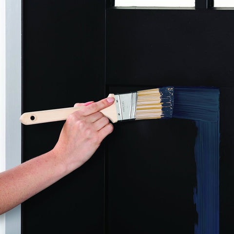 Rust-Oleum 369386 Door and Trim Paint, Water, Satin, Nantucket Navy, 1 qt, 40 to 65 sq-ft/qt Coverage Area, Pack of 2