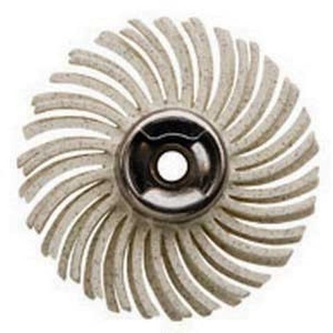 Dremel EZ472SA Abrasive Brush, 1 in Bit Dia, 1/8 in Arbor/Shank, Straight Bristle, Rubber Bristle