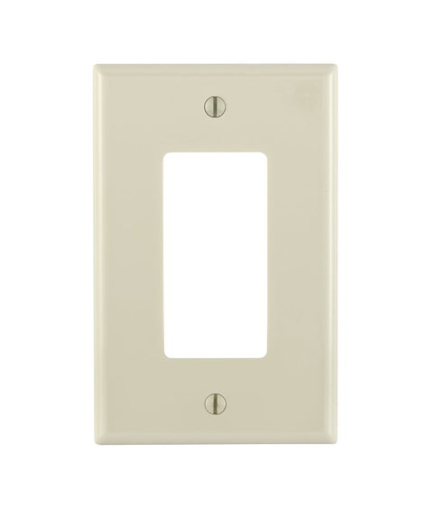 Decora Plus C Series SL262 Wallplate, 4.54 in L, 4.6 in W, 2-Gang, 430 Stainless Steel
